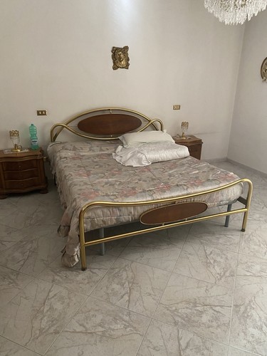 Letto matrimoniale metallo - letto, in