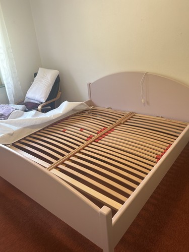 Letto matrimoniale legno - letto,