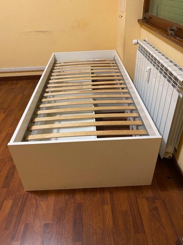 Letto singolo con cassetti - letto,