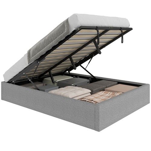 Homcom letto contenitore - letto,
