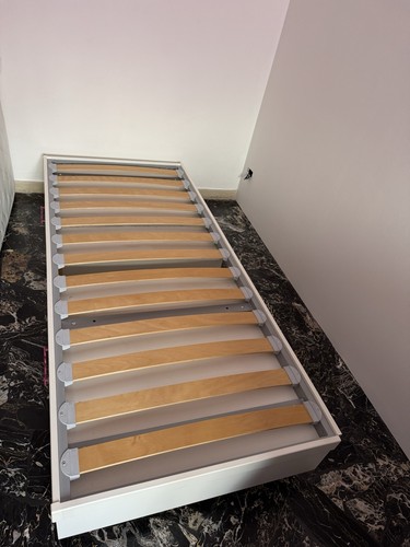 Letto singolo con cassetti - letto,