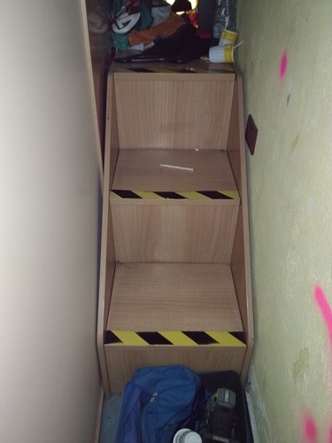 Letto soppalco singolo con - soppalco,