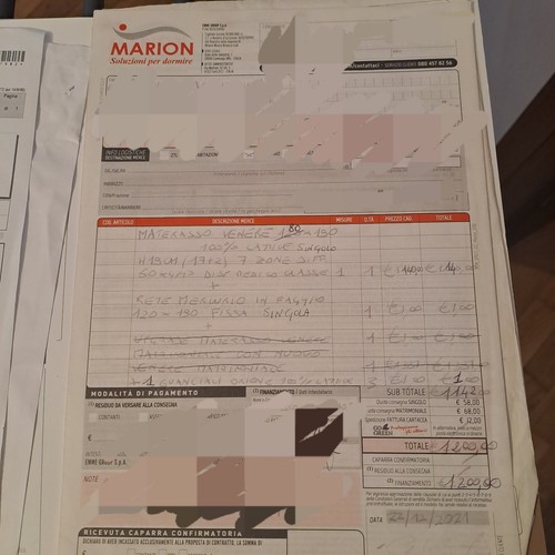 Rete materasso marion - e,