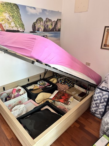 Letto contenitore alla
