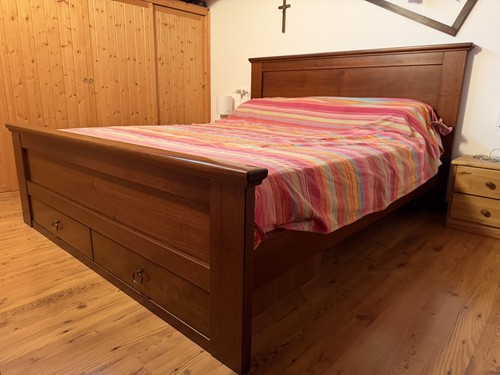 Letto matrimoniale legno - in,